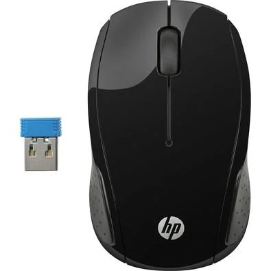 Mouse HP sem fio X200 Oman Preto - X6W31AA#ABL