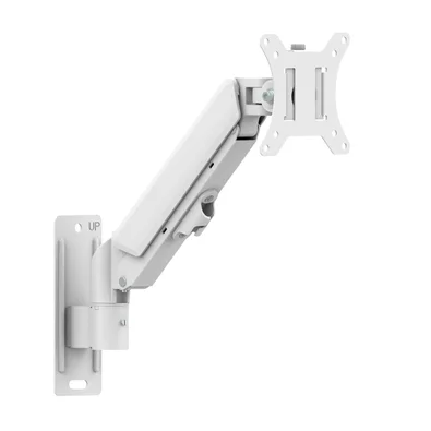 Suporte de Parede Articulado para Monitor de 17" a 32" Ergofirst, Ajuste com Pistão a Gás, Branco - G16-111-W
