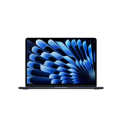 MacBook Air Apple 13" Chip M5, CPU de 10 Núcleos, GPU de 10 Núcleos, Neural Engine de 16 Núcleos, 1TB, Meia-Noite - MDHF4BZ/A