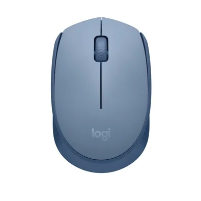 Mouse Sem Fio Logitech M170, Wireless, Azul - 910-006863