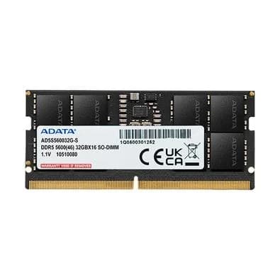 Memória RAM Para Notebook Adata XPG, 32GB, 5600MHz, DDR5, CL46 - AD5S560032G-S