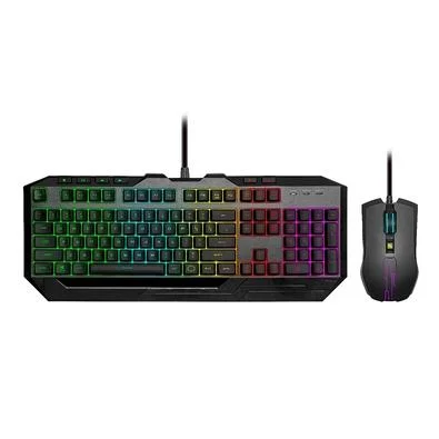 Kit Teclado e Mouse Gamer Cooler Master Devastador 3, RGB, 4800 DPI, ABNT2 - SGB-3000-KKMF4-BR