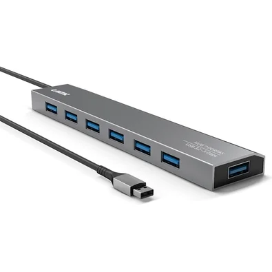 HUB Comtac USB-A 3.2 Gen 1, para 7x USB-A 3.2 Gen 1, Alumínio - 24129452