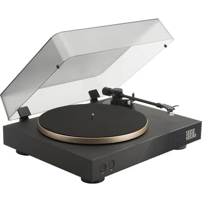 Toca-Discos Vinil Bluetooth JBL Spinner BT, Hi-Fi Premium, Preto com Dourado - JBLSPINNERBTGLDBR