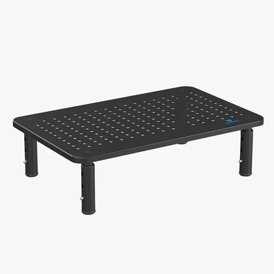Suporte Ergonômico para Monitor e Notebook Ergofirst, Ajuste de Altura, Preto - MR04