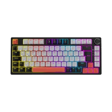 Teclado Mecânico Gamer PCYES Arkeum, 75%, RGB, Switch Red, ABNT2, Black Vulcan - AKBV75RBR