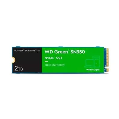 SSD SanDisk SN350, 2TB, M.2 2280, PCIe, NVMe, Leitura: 3200MB/s, Gravação: 900MB/s, Verde - WDS200T3G0C