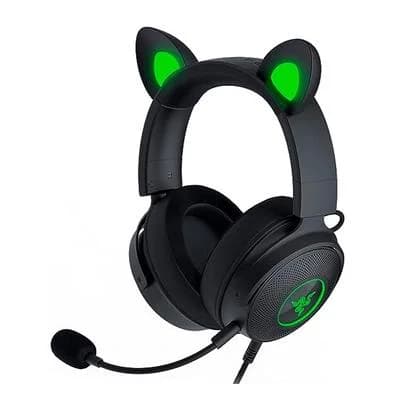 Headset Gamer Razer Kraken Kitty V2 Pro, Chroma RGB, Som Surround 7.1, Drivers 50mm, USB, PC, Playstation e Nintendo - RZ04-04510100-R3U1