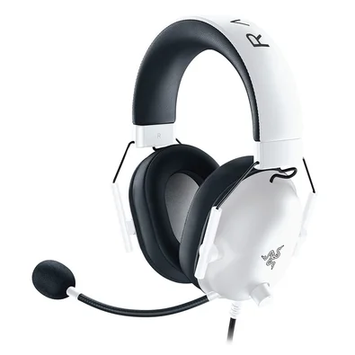 Headset Gamer Razer BlackShark V2 X, Drivers 50mm, Microfone Cardioide, Surround 7.1, 3.5 mm, Branco - RZ04-03240700
