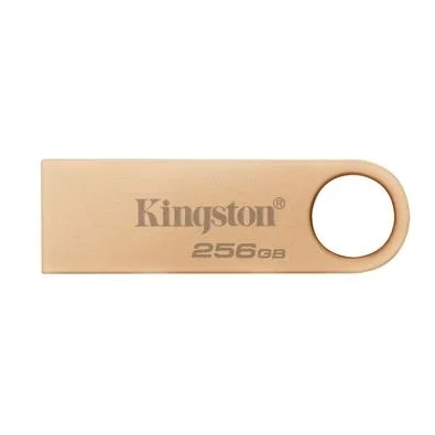 Pen Drive 256GB Kingston DataTraveler SE9 G3, USB 3.2 Gen 1, Leitura de 220MB/s, Metal - DTSE9G3/256GB