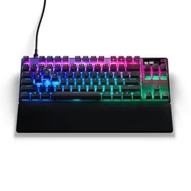Teclado Gamer Steelseries APEX PRO TKL, RGB, USB-C, Preto - 64856