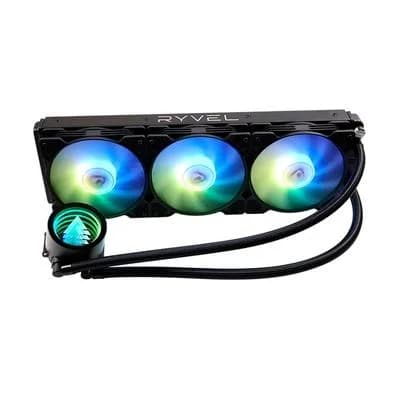 Water Cooler Ryvel Hidra, ARGB, 360mm, AMD/Intel, Preto - RY-WC-HDR-BL
