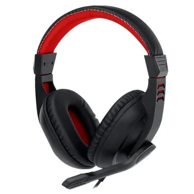 Headset Gamer Redragon Ares RGB, Driver 40mm, P2 e USB, Preto - H120-RGB
