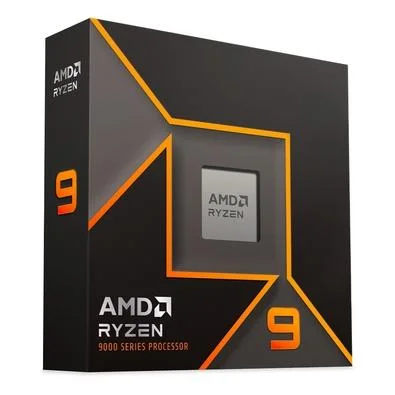 Processador AMD Ryzen 9 9950X, 4.3 GHz (5.7 GHz Max Turbo), Cache 64MB, 16 Núcleos, 32 Threads, AM5, Sem Vídeo Integrado - 100-100001277WOF