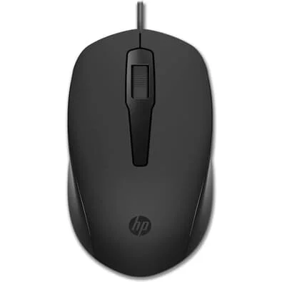 Mouse HP 150, 1600 DPI, Dongle USB-A, Preto - 240J6AA