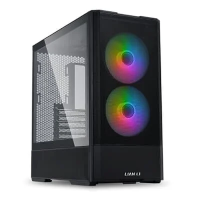 Gabinete Gamer Lian Li Lancool 207 RW, Mid Tower, ATX, ARGB, Lateral em Vidro Temperado, 4x FANs, Preto - LAN207RX