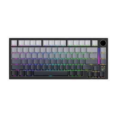 Teclado Mecânico Gamer Sem Fio Attack Shark X820 Ultra, RGB, Switch Shark, Moonlit Night - X820 ULTRA Moonlit Night