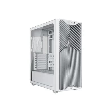Gabinete Gamer Corsair 3200D RS, Mid-Tower, Performance, Lateral em Vidro Temperado, Branco - CC-9011335-WW