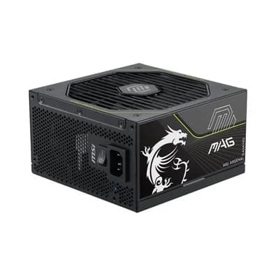 Fonte MSI MAG A1200PLS PCIE5, 1200W, 80 Plus Platinum, Modular, Silent, PFC Ativo, Com Cabo, Preto - MAGA1200PLSPCIE5