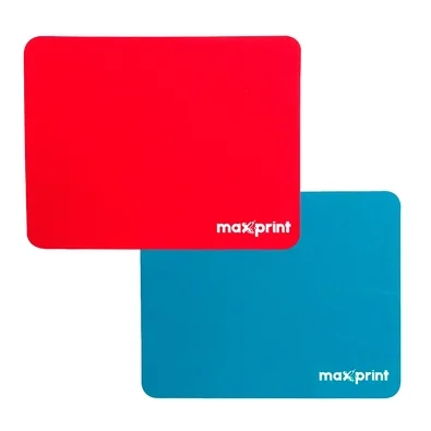 Mousepad Maxprint, Pequeno, Vermelho + Mousepad Maxprint, Pequeno, Azul
