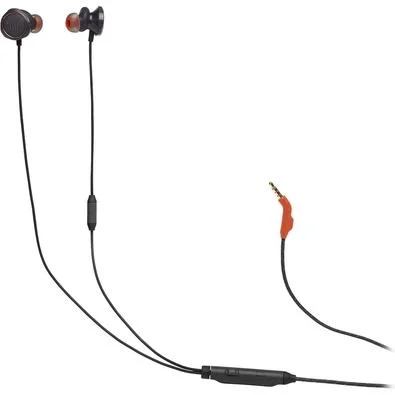 Fone de Ouvido Gamer Intra-Auricular JBL Quantum 50, PC Mobile e PS5, Preto - JBLQUANTUM50BLK