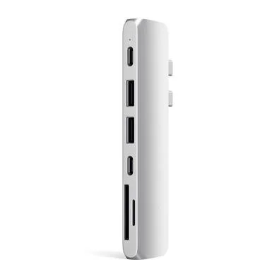 Adaptador de Hub Pro USB-C Satechi, Prata - ST-CMBPS (silver)