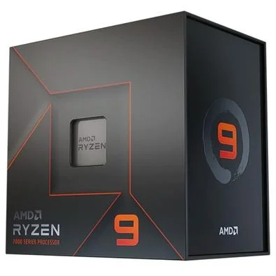 Processador AMD Ryzen 9 7900X, 4.7GHz (5.6GHz Max Turbo), Cache 76MB, 12 Núcleos, 24 Threads, AM5, Com Vídeo Integrado - 100-100000589WOF