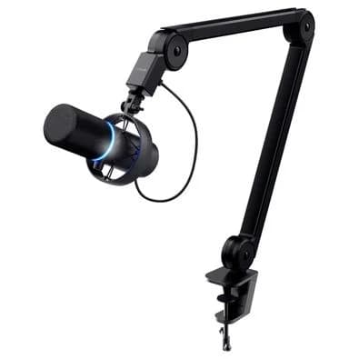Microfone Gamer GXTrust 255+ Onyx com Braço Articulado, Kit Streaming Profissional, Preto - 24354
