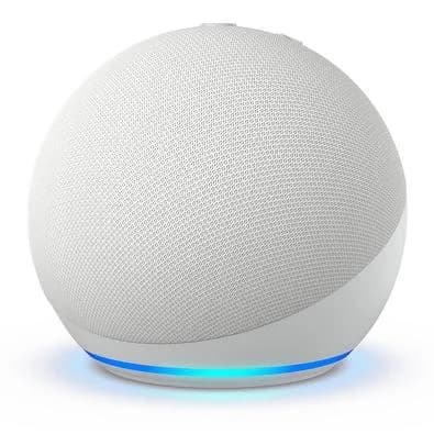 Echo Dot 5ª geração Amazon, com Alexa, Smart Speaker, Branco - B09B8XVSDP
