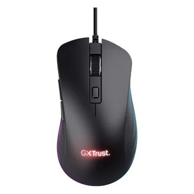 Mouse Gamer GXTrust 924 Ybar+, Iluminação RGB, 6 Botões, 25600 DPI, USB, Preto - 24890