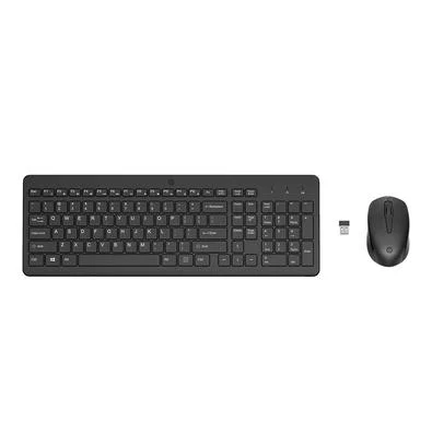 Kit Mouse e Teclado Sem Fio HP 330, Wireless, ABNT2, Com Teclado Numérico, Preto - 2V9E6AA#AC4