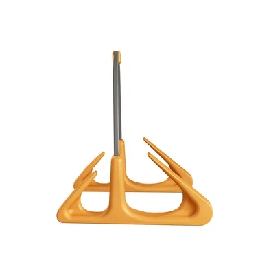 Suporte vertical para Notebook e Tablet Octoo LiteStand Vertical, Titanium e Caramelo - 9574