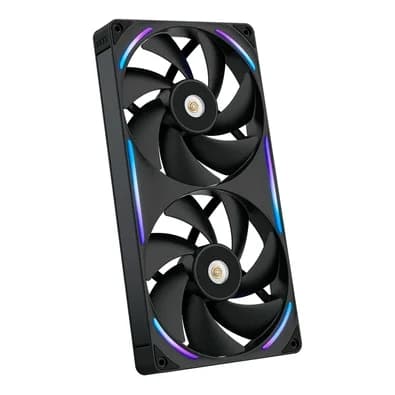 Ventoinha NZXT F280X Performance, 140mm, PWM, RGB, 2x Single-Frame, Preto - RF-U28PN-B1