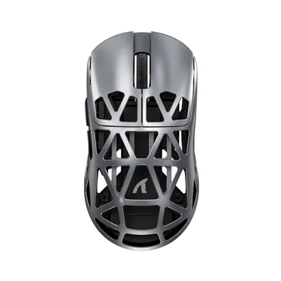 Mouse Gamer Sem Fio Attack Shark R2 Magnesium, 42000 DPI, Liga de Magnésio, Switch Óptico, Tri-Mode Wireless Bluetooth USB-C, Cinza - R2