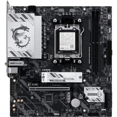 Placa-Mãe MSI B850M Gaming WiFi 6E, AMD AM5, mATX, DDR5 - B850MGWIFI6E
