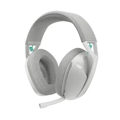 Headset Gamer Sem Fio Logitech G321 LIGHTSPEED, Bluetooth, Compatível com PC, PS4, PS5 e Nintendo Switch, Branco - 981-001568