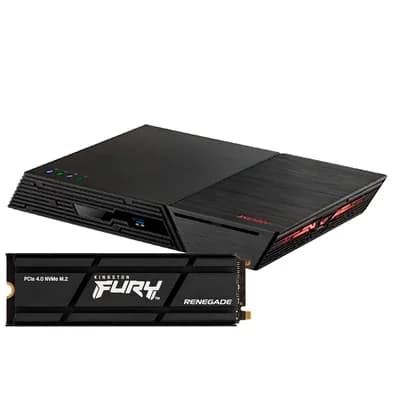 Kit Storage Asustor NAS Flashstor 12 Pro FS6712X + SSD Kingston Fury Renegade, 1TB, M.2 2280