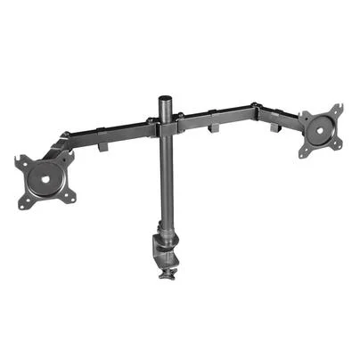 Suporte de Mesa GXTrust 1120 para 2 Monitores até 32", Ajustável, Sistema de Gestão de Cabos, Preto - 23941