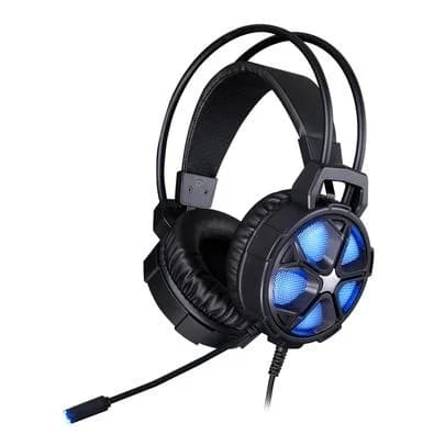 Headset Gamer HP H400, Conexão P2 e USB, Driver de 50mm, Preto - 7JH34AA