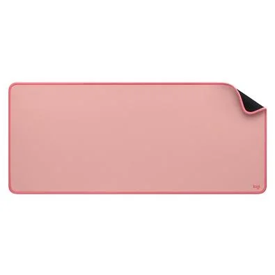 Mousepad Desk Mat Logitech Studio Series, Grande 300x700mm, Antiderrapante, Design Resistente a Respingos, Rosa - 956-000048