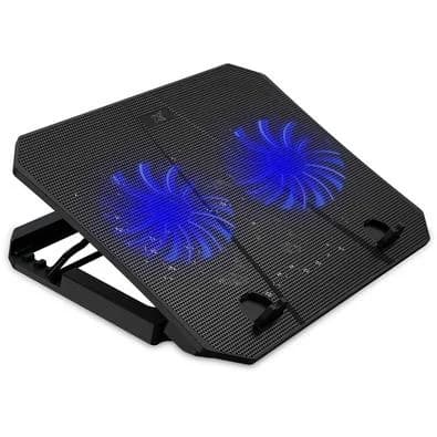 Suporte para Notebook Maxprint Popmax Light, 5 Ajustes, 2x Fans, 2x USB, Até 15.6, Preto - 60000117