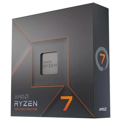 Processador AMD Ryzen 7 7700X, 4.5GHz (5.4GHz Max Turbo), Cache 40MB, 8 Núcleos, 16 Threads, AM5, Com Vídeo Integrado - 100-100000591WOF