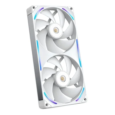Ventoinha NZXT F280X Performance, 140mm, PWM, RGB, 2x Single-Frame, Branco - RF-U28PN-W1