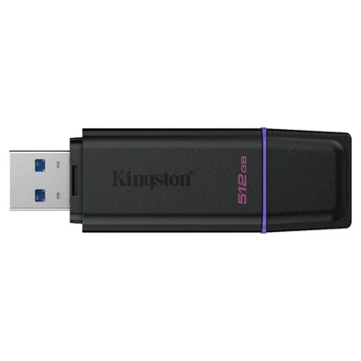 Pen Drive 512GB Kingston DataTraveler Exodia, USB 3.2, Preto e Roxo - DTXG2/512GB