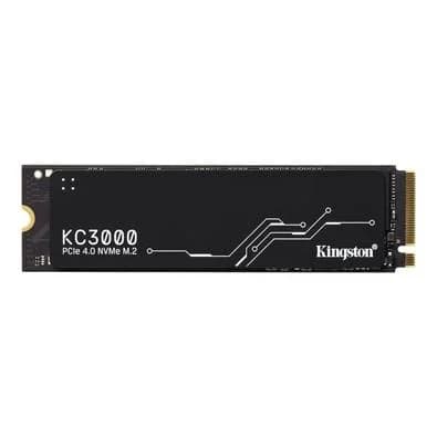 SSD Kingston KC3000, 4TB, M.2 2280, PCIe 4.0 x4, NVMe, Leitura: 7000 MB/s, Gravação: 7000 MB/s, Preto - SKC3000D/4096G