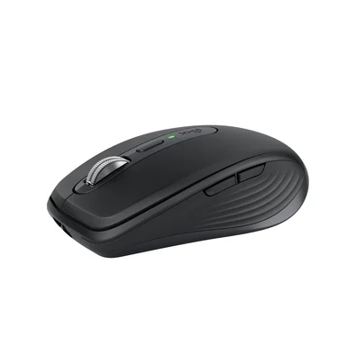 Mouse Sem Fio Logitech MX Anywhere 3S, Bluetooth, Clique Silencioso, Recarregável, Grafite - 910-006932