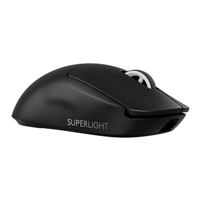 Mouse Gamer Sem Fio Logitech G Pro X Superlight 2 com Lightspeed, 32000 DPI, Sensor Hero 2, com Bateria Recarregável, Preto - 910-006629