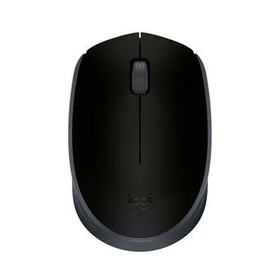 Mouse sem fio Logitech M170 com Design Ambidestro Compacto, Conexão USB e Pilha Inclusa, Preto - 910-004940