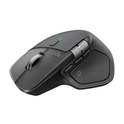 Mouse Sem Fio Logitech MX Master 4, Sensação Tátil do Haptic Feedback, USB-C, Bluetooth, Grafite - 910-007565