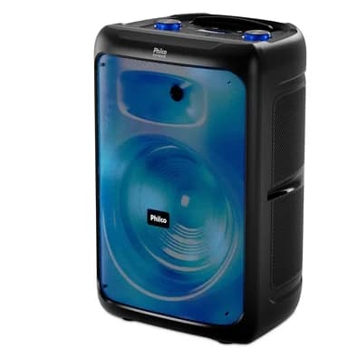 Caixa de Som Acústica Philco PCX5200, Bluetooth, Função TWS, Entrada para Microfone, Preto - 56603796